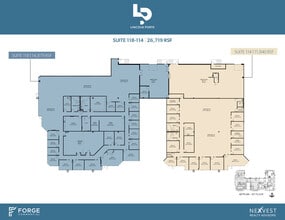 14500 Trinity Blvd, Fort Worth, TX à louer Plan d’étage– Image 1 sur 7