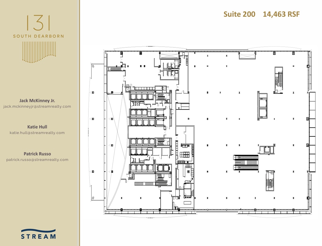 131 S Dearborn St, Chicago, IL à louer Plan d’étage– Image 1 sur 1