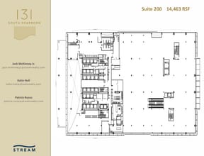 131 S Dearborn St, Chicago, IL à louer Plan d’étage– Image 1 sur 1