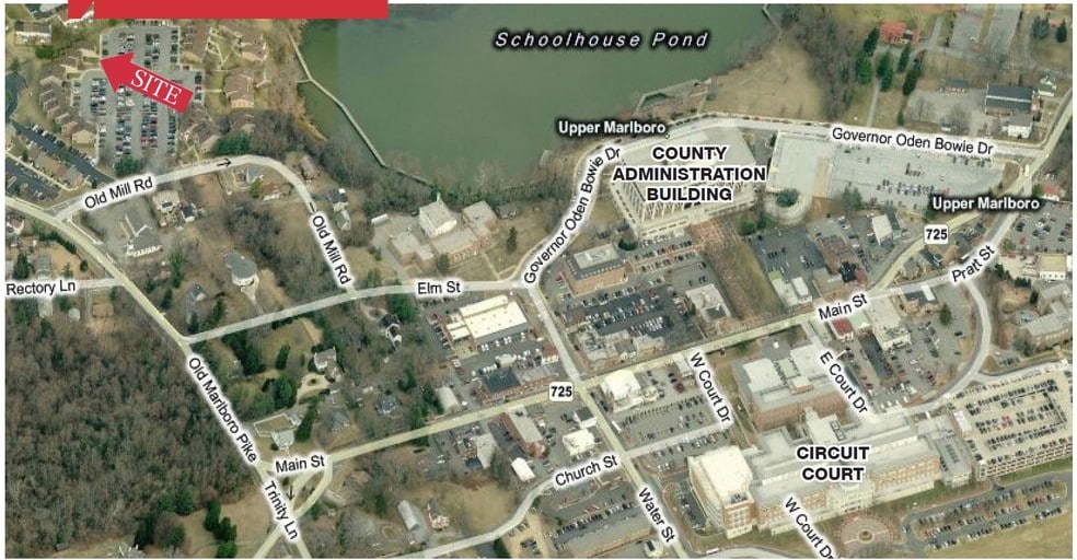 Marlborough Lakeside Office Condo, Upper Marlboro, MD à vendre - Aérien – Image 2 sur 2