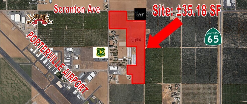 1447 W Scranton Ave, Porterville, CA à vendre - Photo principale – Image 1 sur 2