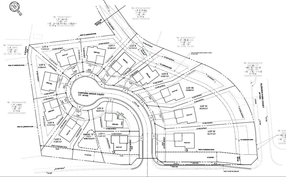 13817 Spriggs Rd, Manassas, VA à vendre - Plan de site – Image 3 sur 3
