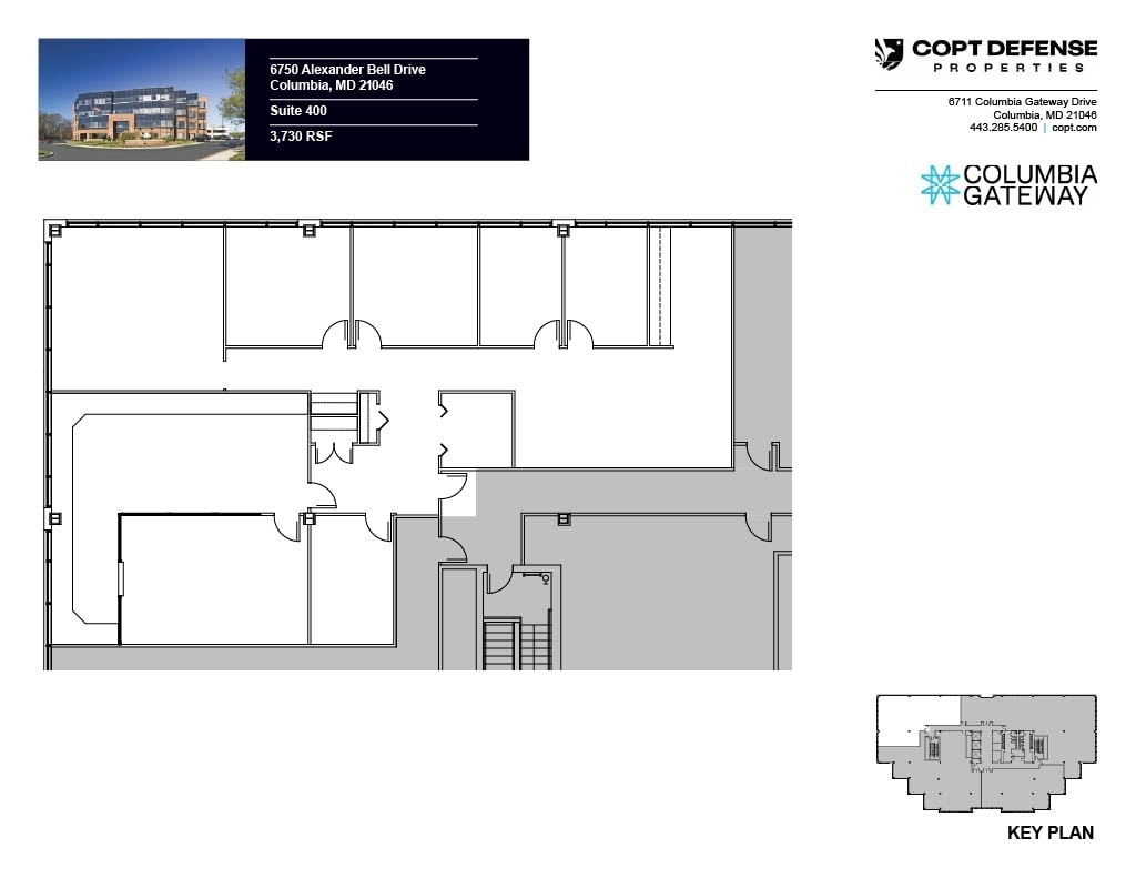 6750 Alexander Bell Dr, Columbia, MD à louer Plan d’étage– Image 1 sur 1