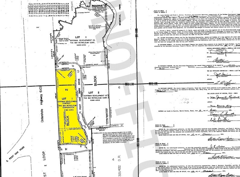 1233 West Loop S, Houston, TX à louer - Plan cadastral – Image 2 sur 25