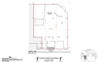 101 S Garland Ave, Orlando, FL à louer Plan de site– Image 1 sur 9