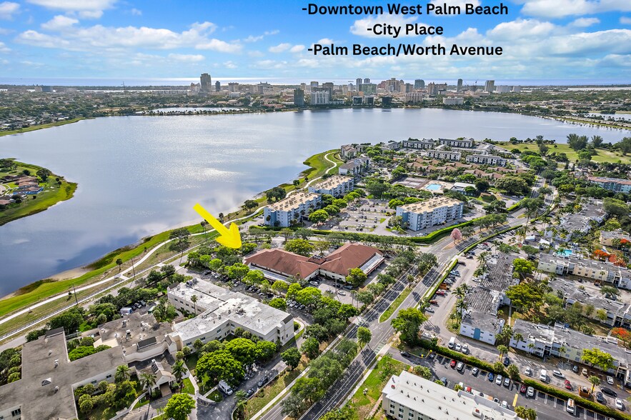 400 Executive Center Dr, West Palm Beach, FL à vendre - Aérien – Image 2 sur 30