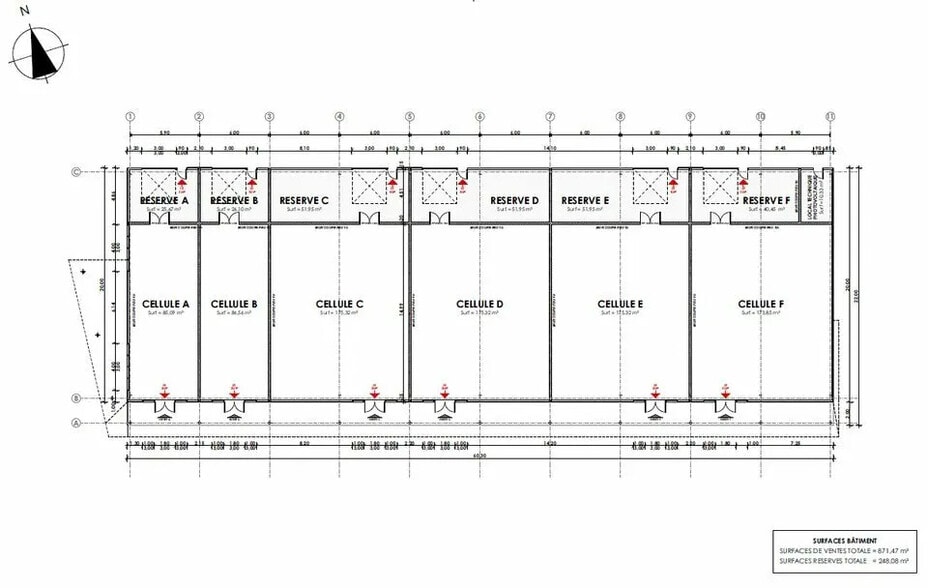 Local commercial dans Tarbes à vendre - Plan d’étage – Image 2 sur 3