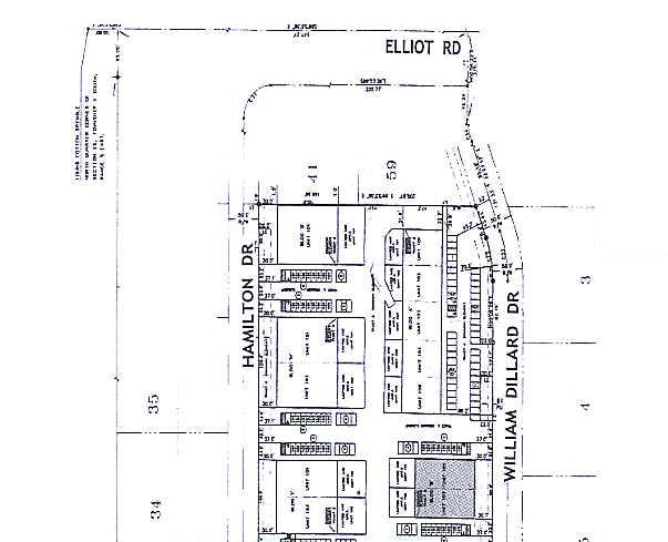 170 S William Dillard Dr, Gilbert, AZ à vendre - Plan cadastral – Image 2 sur 4