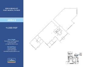 5555 N Beach St, Fort Worth, TX à louer Plan d’étage– Image 1 sur 1