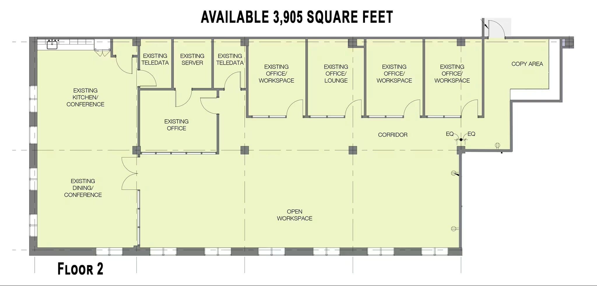 120-124 E Lancaster Ave, Ardmore, PA à louer Plan d’étage– Image 1 sur 1