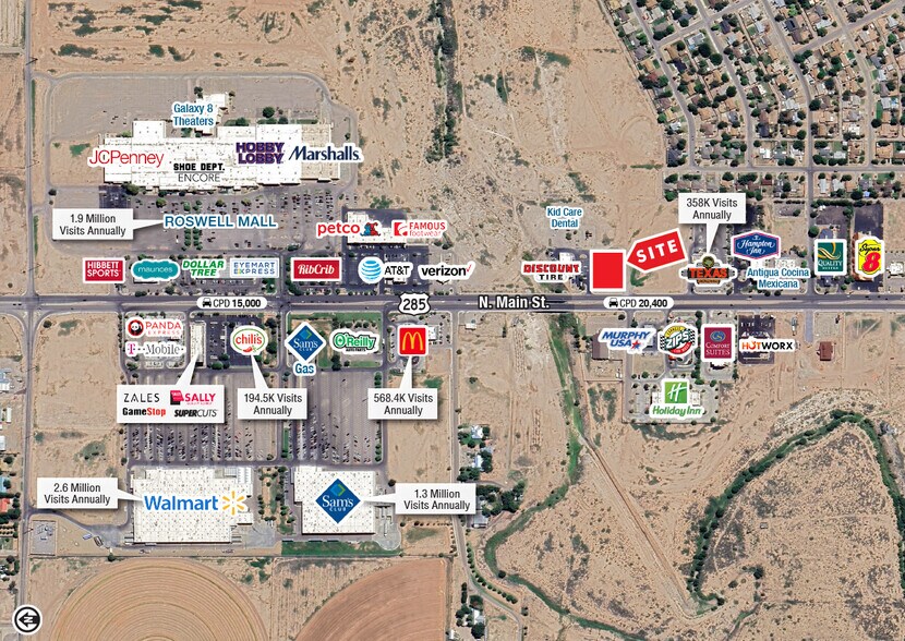 3701 N Main St, Roswell, NM à vendre - Photo de l’immeuble – Image 2 sur 5
