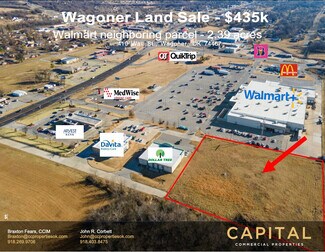 Plus de détails pour 410 Wall St, Wagoner, OK - Terrain à vendre