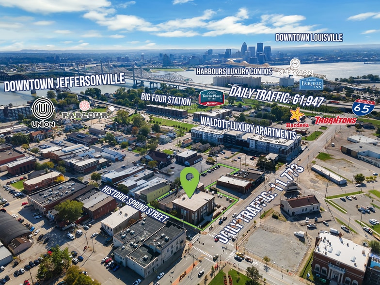 443 Spring St, Jeffersonville, IN à louer - Aérien – Image 3 sur 31