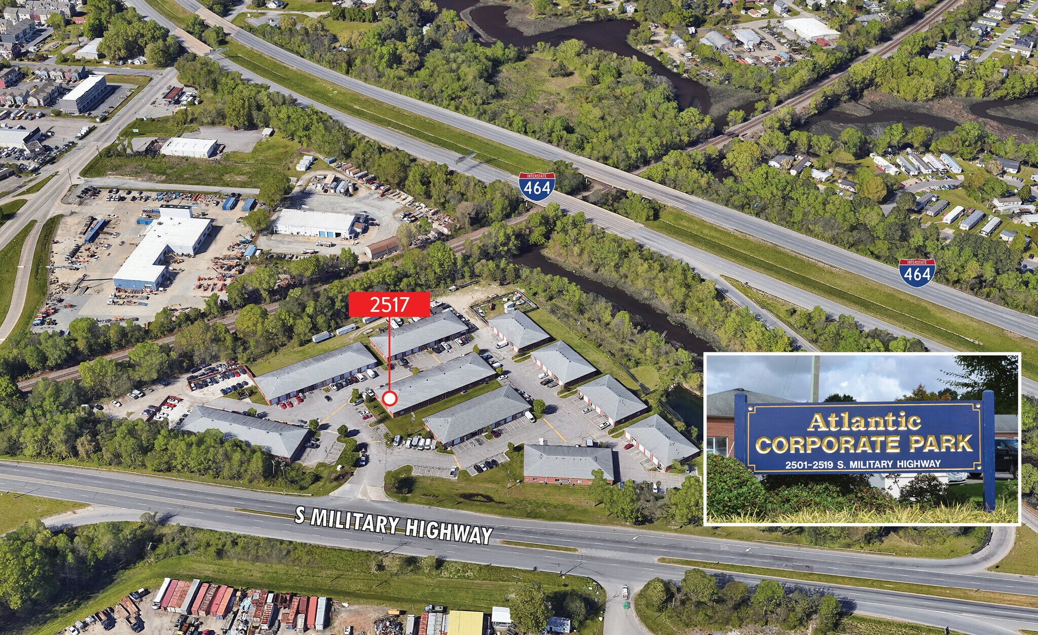 2519 S Military Hwy, Chesapeake, VA à louer Photo de l’immeuble– Image 1 sur 5