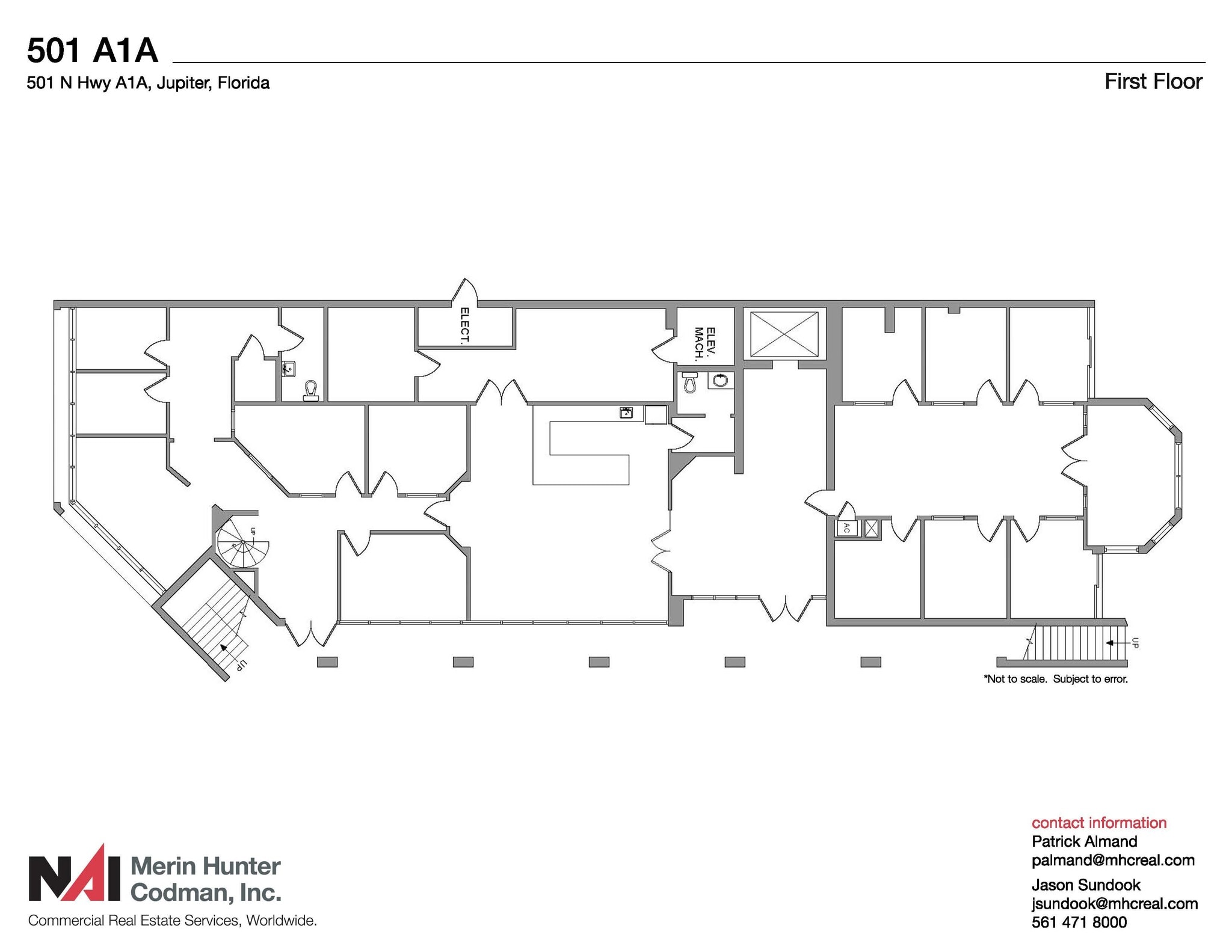 501 N Highway A1A, Jupiter, FL à louer Plan d’étage– Image 1 sur 11