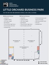 1712-1792 Little Orchard St, San Jose, CA à louer Plan d’étage– Image 2 sur 2