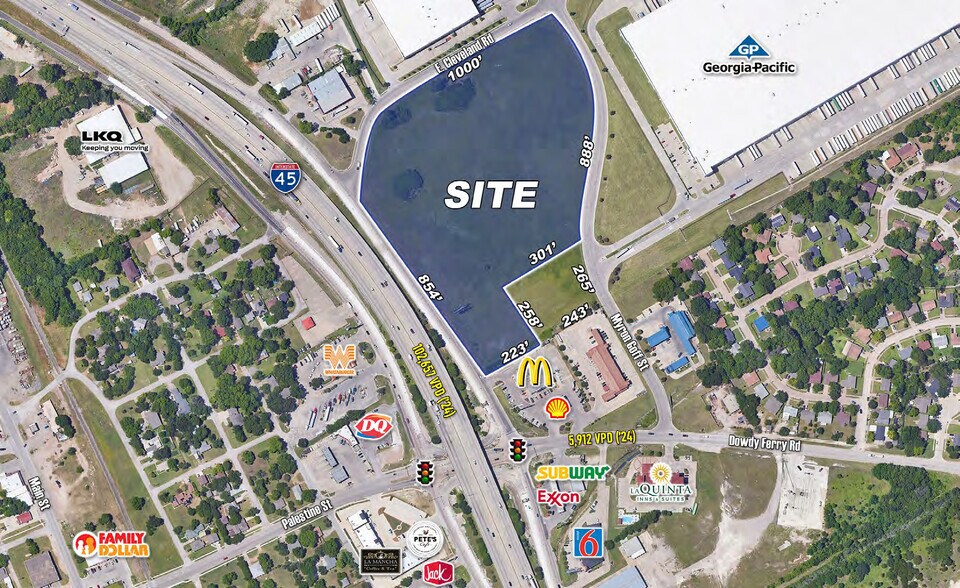 1000 Cleveland Rd, Hutchins, TX à vendre - Photo principale – Image 1 sur 1