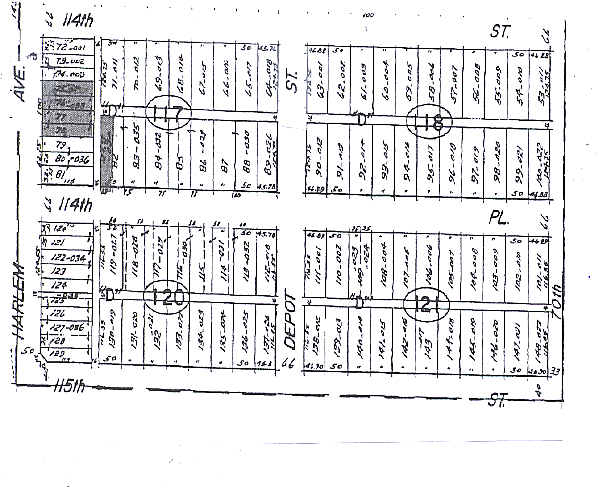 11415 S Harlem Ave, Worth, IL à vendre - Plan cadastral – Image 3 sur 6