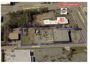 5701 Midlothian Tpke, Richmond, VA - VUE AÉRIENNE  vue de carte