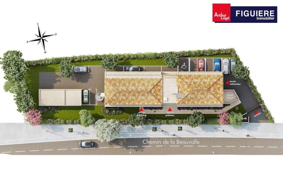 Bureau dans Aix-en-Provence à vendre - Plan d’étage – Image 2 sur 8