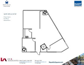13501 Katy Fwy, Houston, TX à louer Plan d’étage– Image 1 sur 2
