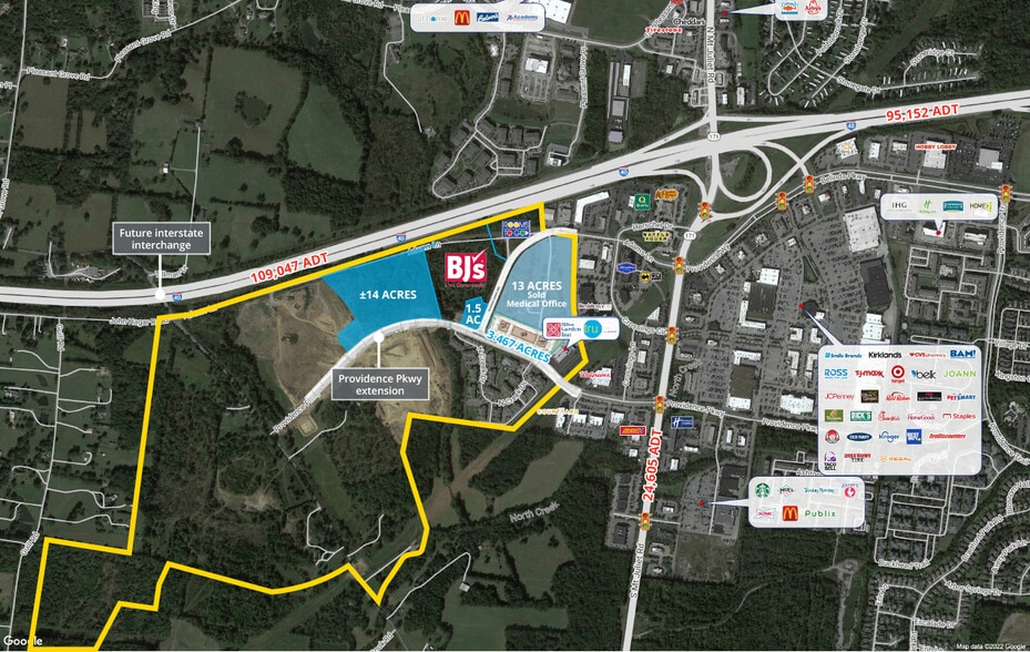 302 Adams St, Mount Juliet, TN à vendre - Aérien – Image 2 sur 3