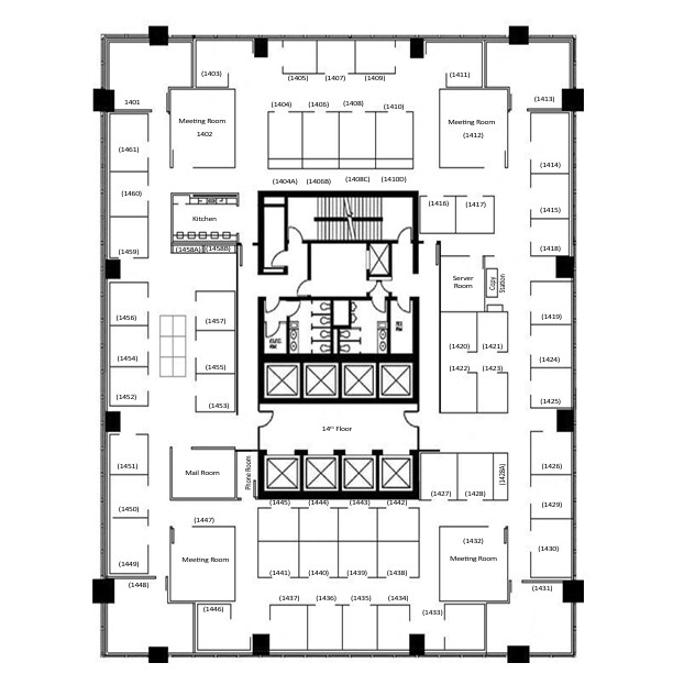 144 4th Ave SW, Calgary, AB à louer Plan d’étage– Image 1 sur 1