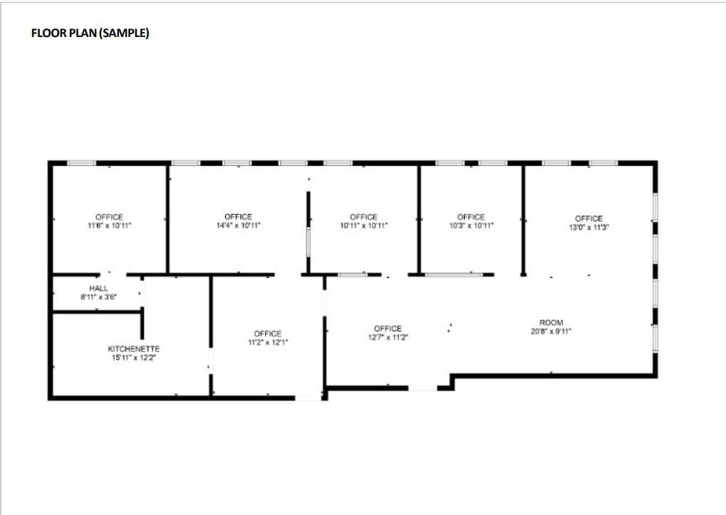 3721 W Michigan Ave, Lansing, MI à louer Plan d’étage– Image 1 sur 1