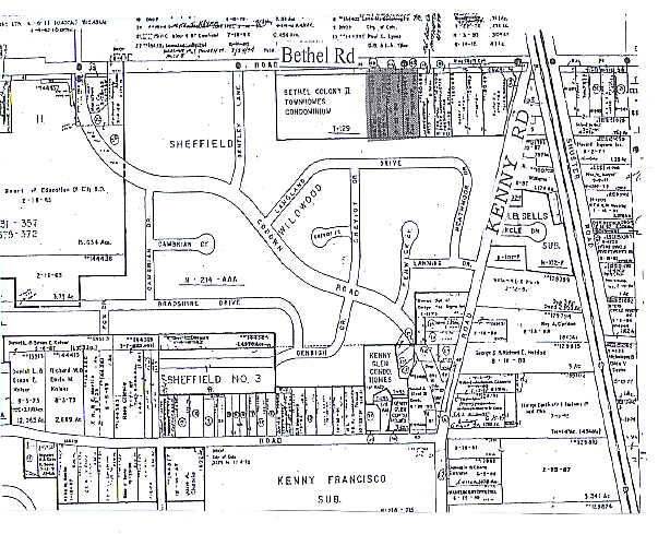 1161 Bethel Rd, Columbus, OH à vendre - Plan cadastral – Image 2 sur 11