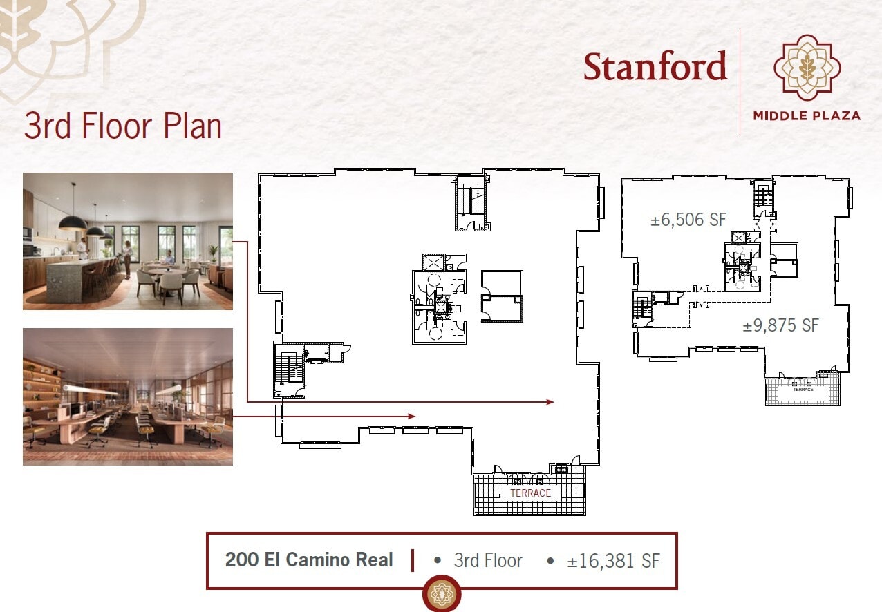 200 El Camino Real, Menlo Park, CA à louer Plan d’étage– Image 1 sur 1