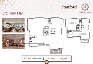 200 El Camino Real, Menlo Park, CA à louer Plan d’étage– Image 1 sur 1
