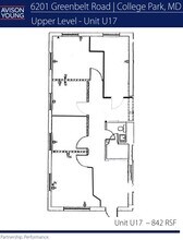 6201 Greenbelt Rd, College Park, MD à louer Plan d’étage– Image 1 sur 1