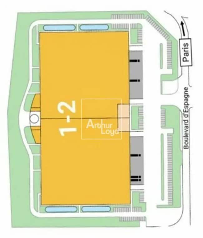 Plus de détails pour Bureau, Industriel/Logistique à louer
