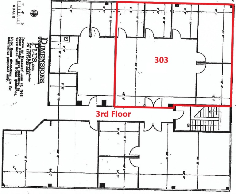 4020-4088 Park St N, Saint Petersburg, FL à louer Plan d’étage– Image 1 sur 1