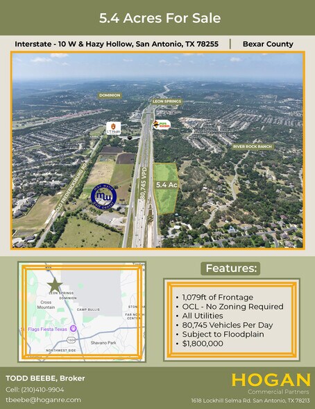 26087 Interstate 10 W, San Antonio, TX à vendre - Photo de l’immeuble – Image 1 sur 3