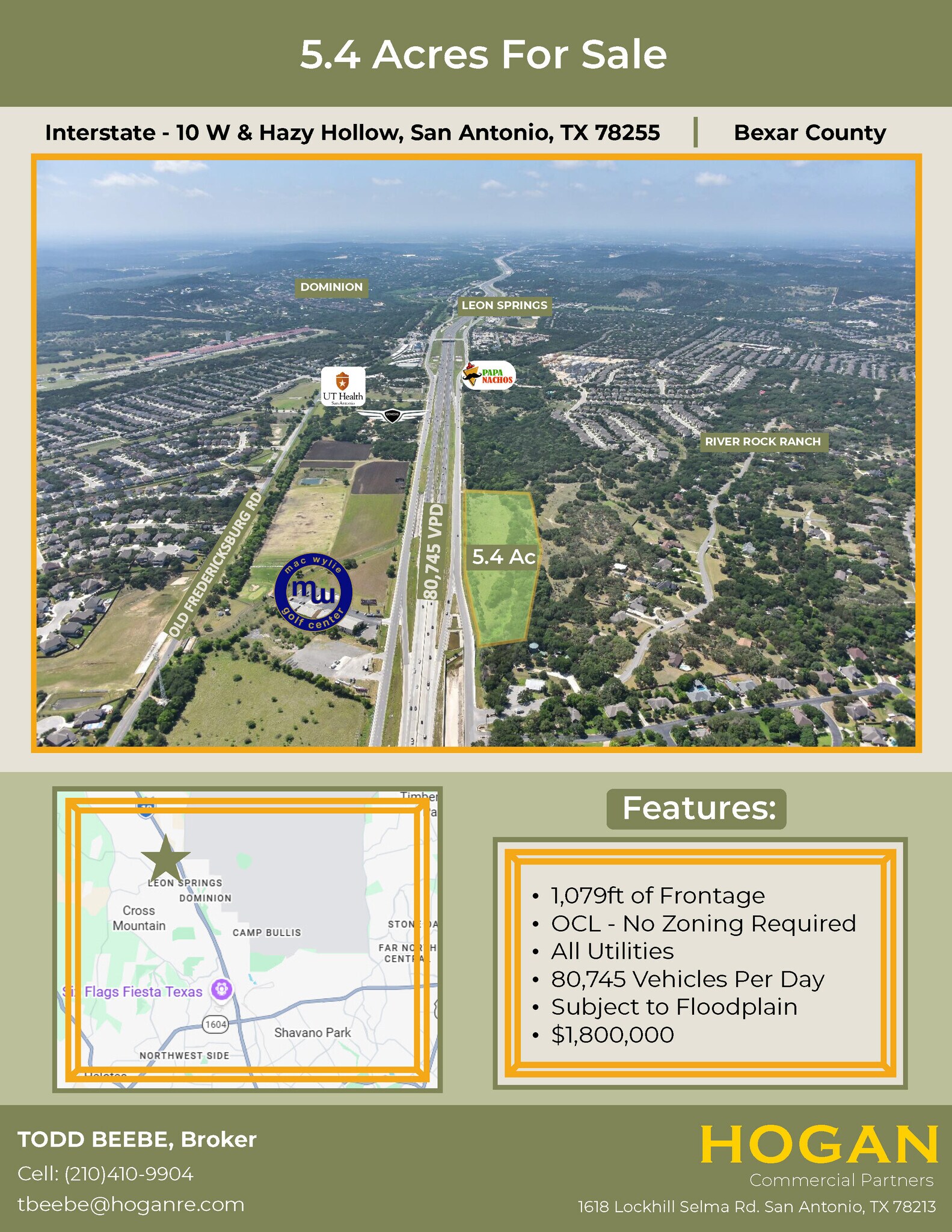 26087 Interstate 10 W, San Antonio, TX à vendre Photo de l’immeuble– Image 1 sur 4