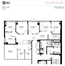 1634 I St NW, Washington, DC à louer Plan d’étage– Image 1 sur 1