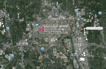 1500 Southpoint Dr, Forest Park, GA - VUE AÉRIENNE  vue de carte