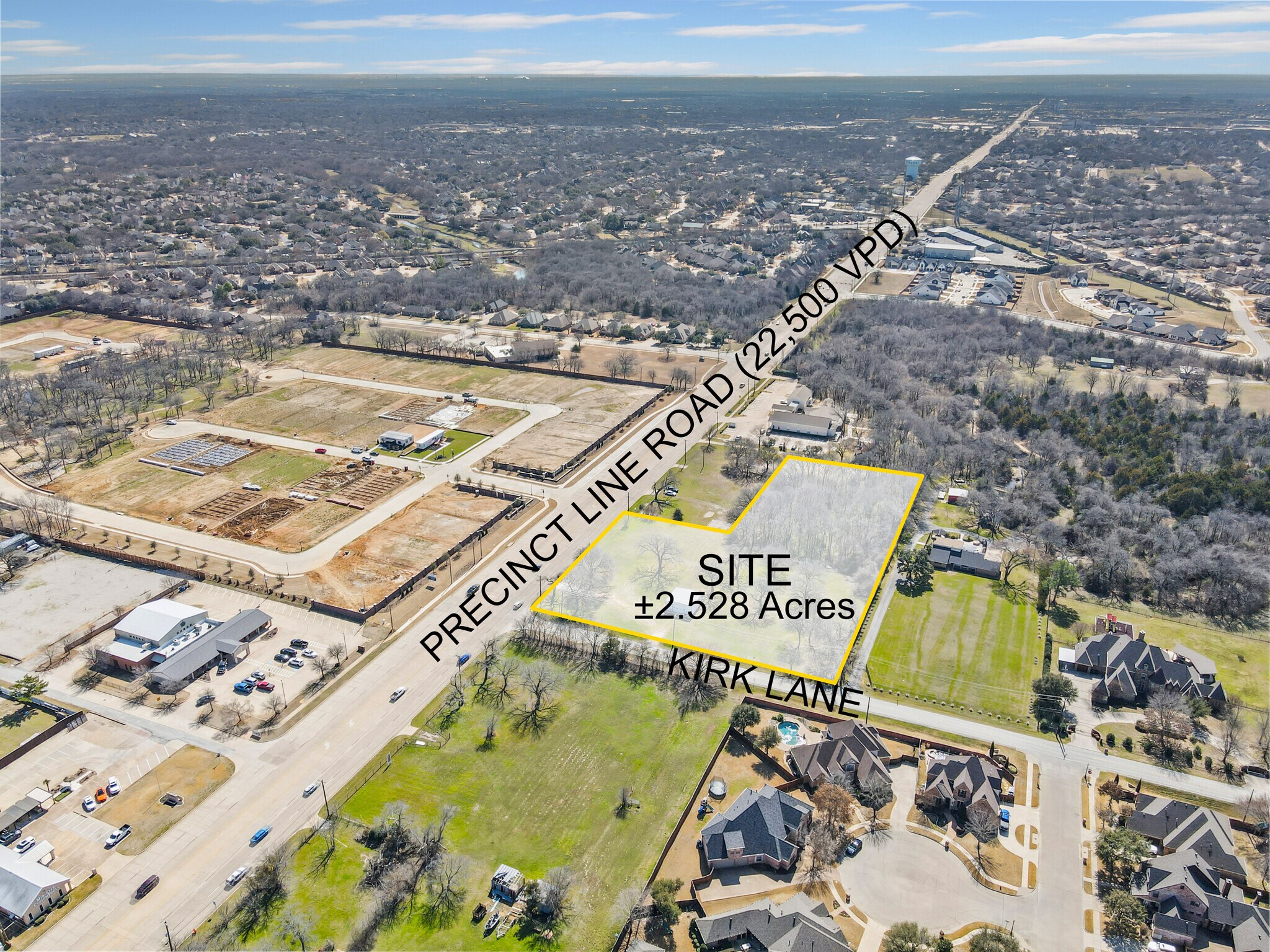 7629 Precinct Line Rd, North Richland Hills, TX à vendre Aérien– Image 1 sur 6