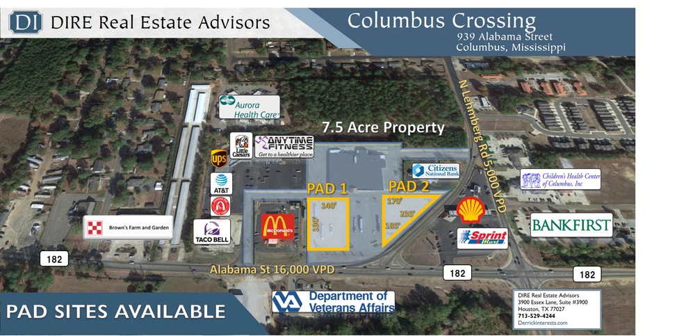 939 Alabama St, Columbus, MS à louer - Photo principale – Image 1 sur 2