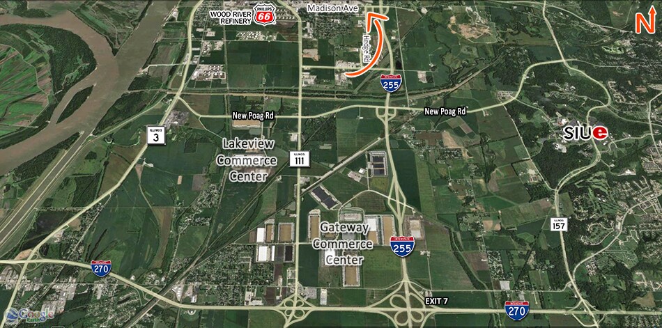 Madison Ave and Hedge Rd, Roxana, IL à vendre - Photo de l’immeuble – Image 2 sur 2