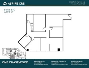20333 State Highway 249, Houston, TX à louer Plan d’étage– Image 1 sur 1