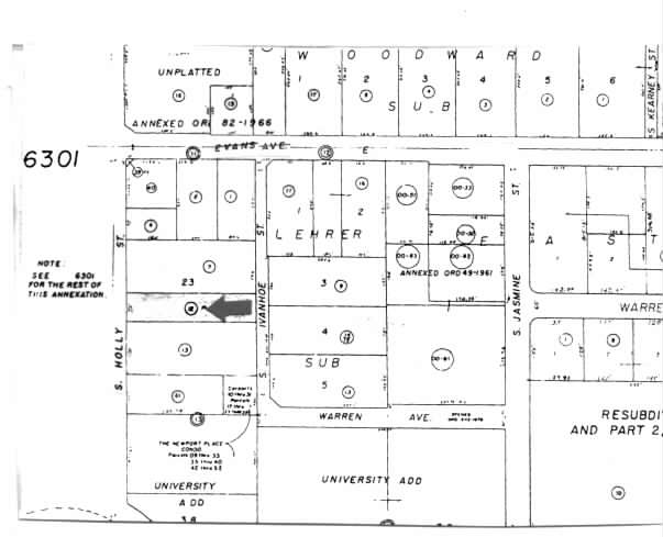 2140 S Holly St, Denver, CO à louer - Plan cadastral – Image 3 sur 7