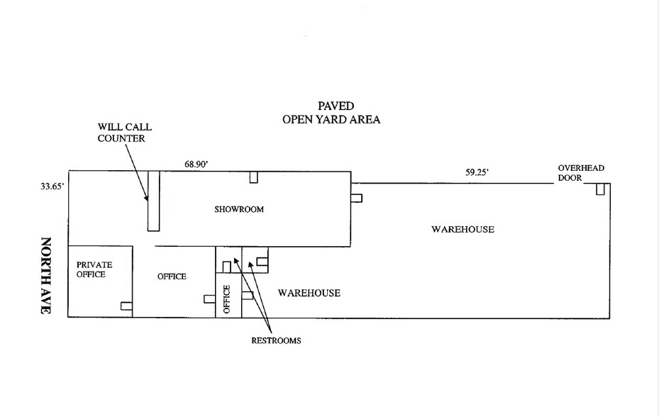 4554 W North Ave, Chicago, IL à vendre - Plan de site – Image 2 sur 5