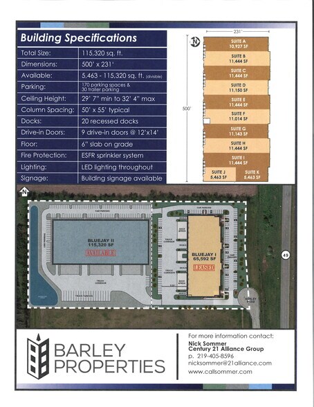 2750 Barley Rd, Valparaiso, IN à louer - Photo de l’immeuble – Image 2 sur 15