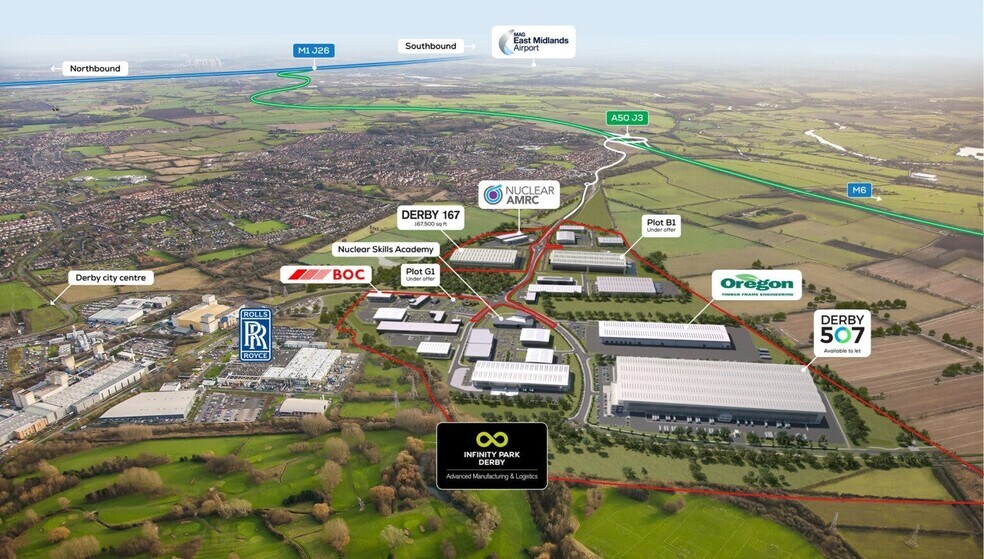 Sinfin Moor Ln, Derby à louer - Photo de l’immeuble – Image 3 sur 4