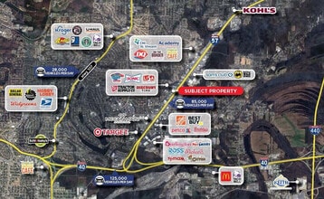 5107 Warden Rd, North Little Rock, AR - Vue aérienne vue de carte