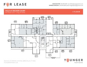 100 Decker Ct, Irving, TX à louer Plan d’étage– Image 1 sur 1