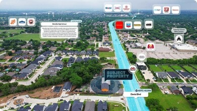 7700 Davis Blvd, North Richland Hills, TX - Vue aérienne  vue de carte - Image1