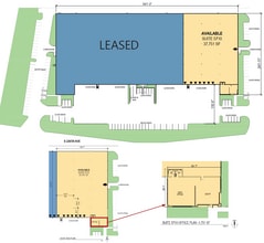 5530-5710 S 226th St, Kent, WA à louer Plan de site– Image 2 sur 4